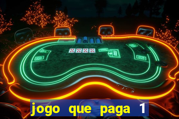 jogo que paga 1 real no pix